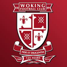 woking fc football club radio rosemary chairman johnson interview crest logo sport views october ireland